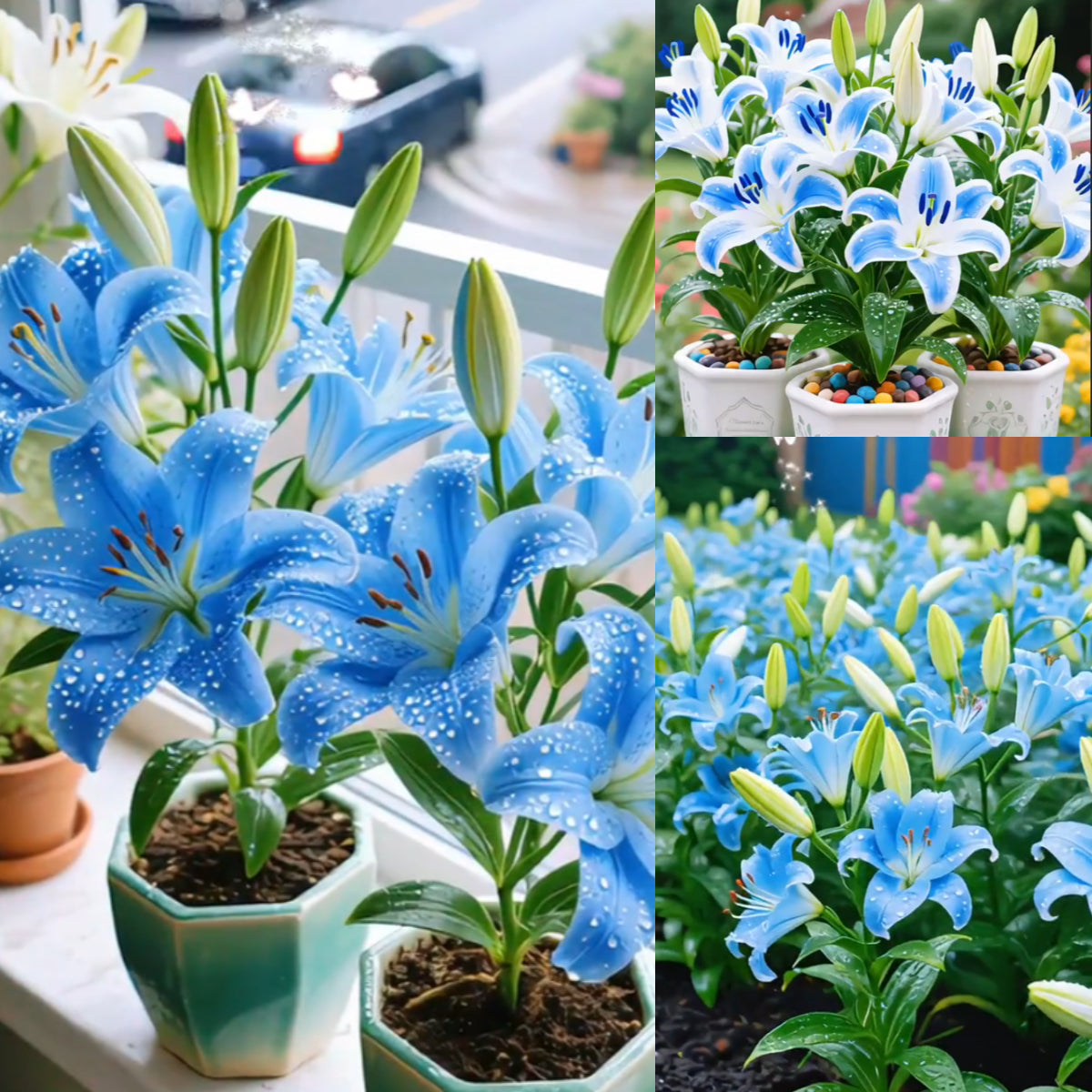 🌺Kvepiančios lelijų svogūnėliai – gaivūs ir saldūs-LT