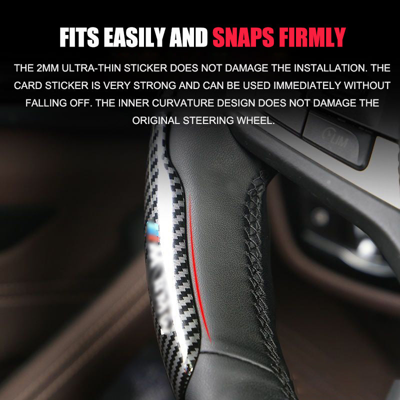 🔥Νέο κάλυμμα τιμονιού από ανθρακονήματα γενικής χρήσης (2 τεμάχια)❗Ταιριάζει σε όλα τα μοντέλα-GR