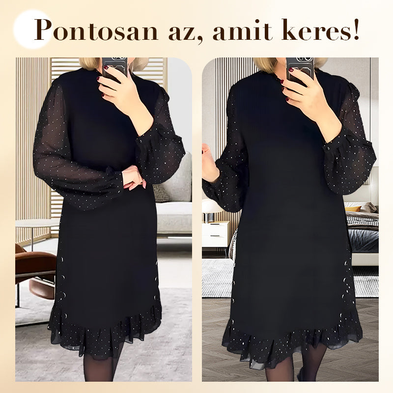 👗【M-3XL】Jesenné a zimné módne šaty-GR 