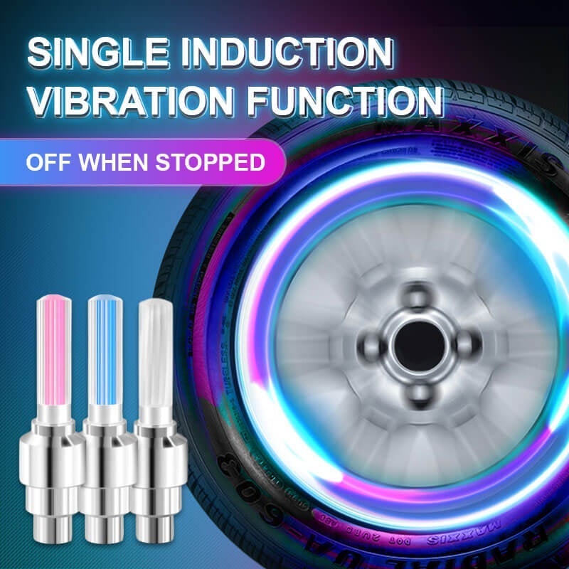 🌈 💡 Vandeniui atsparūs LED ratų žibintai 【✨ 1+3 nemokamai】-LT
