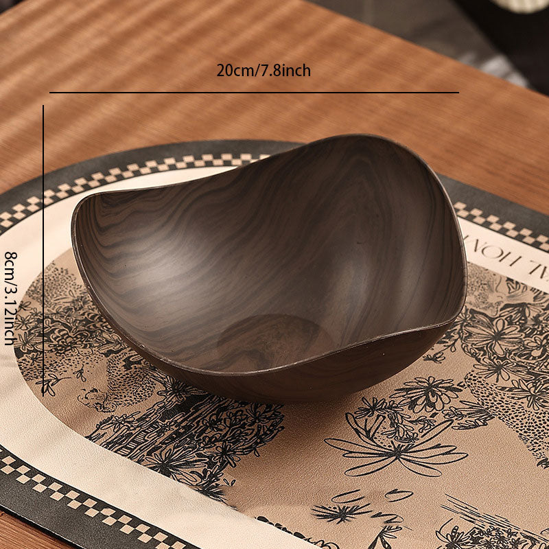 Aliuminio maišytuvo laikiklis iš riešutmedžio be gręžimo: tuščiaviduris drenažas, tvirtas ir patvarus-LT