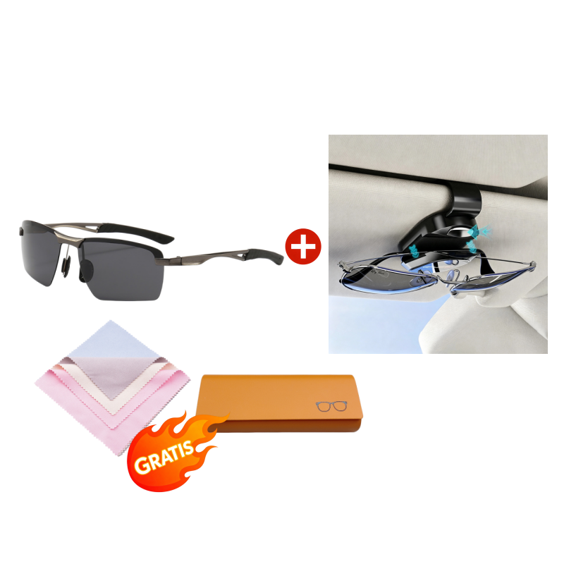 🕶️☀️Okulary przeciwsłoneczne zewnętrzne fotochromowe polaryzowane – Dostosowują się do światła, redukują odblaski