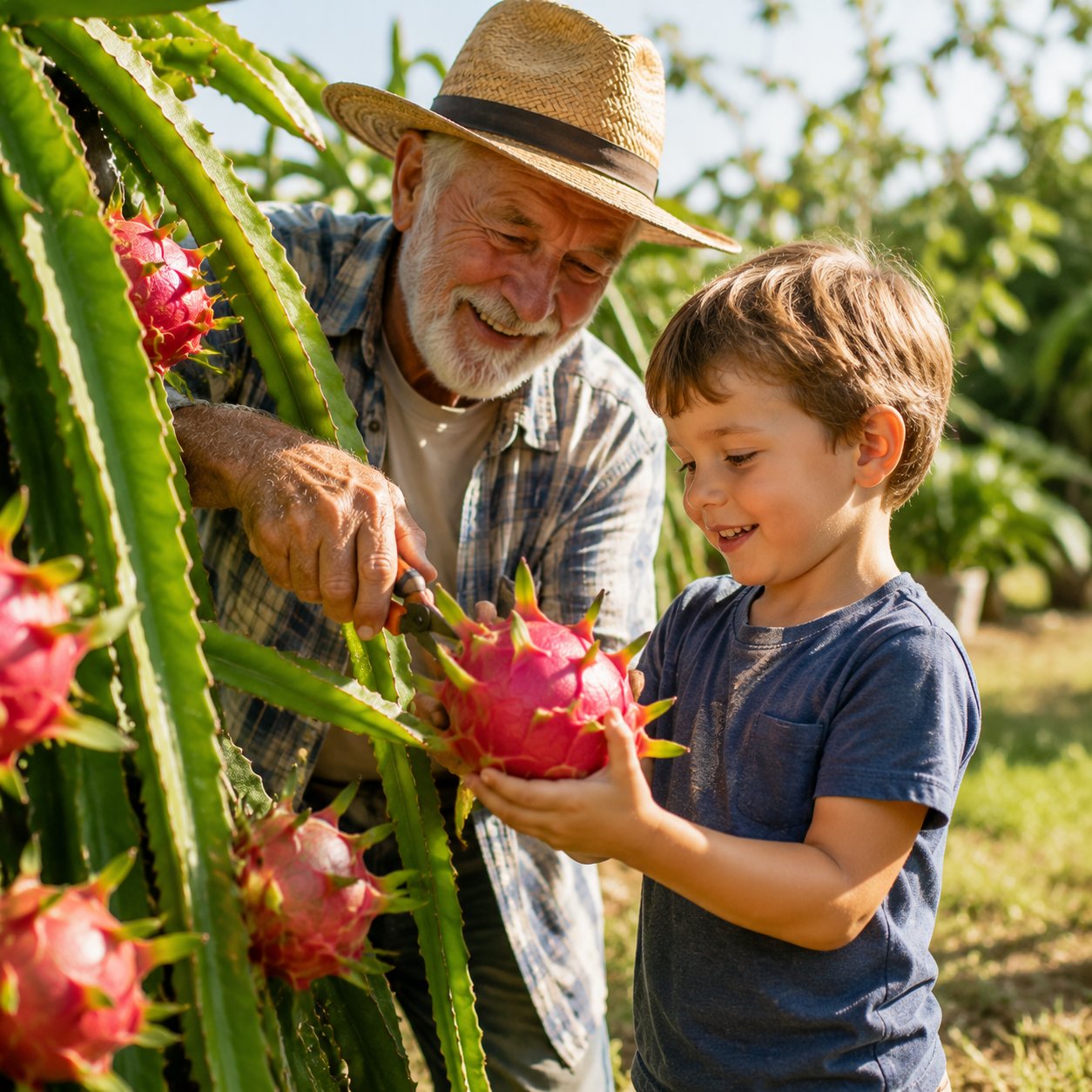 Dragon fruit seedlings – Grow exotic, sweet and delicious dragon fruit at home 🌵