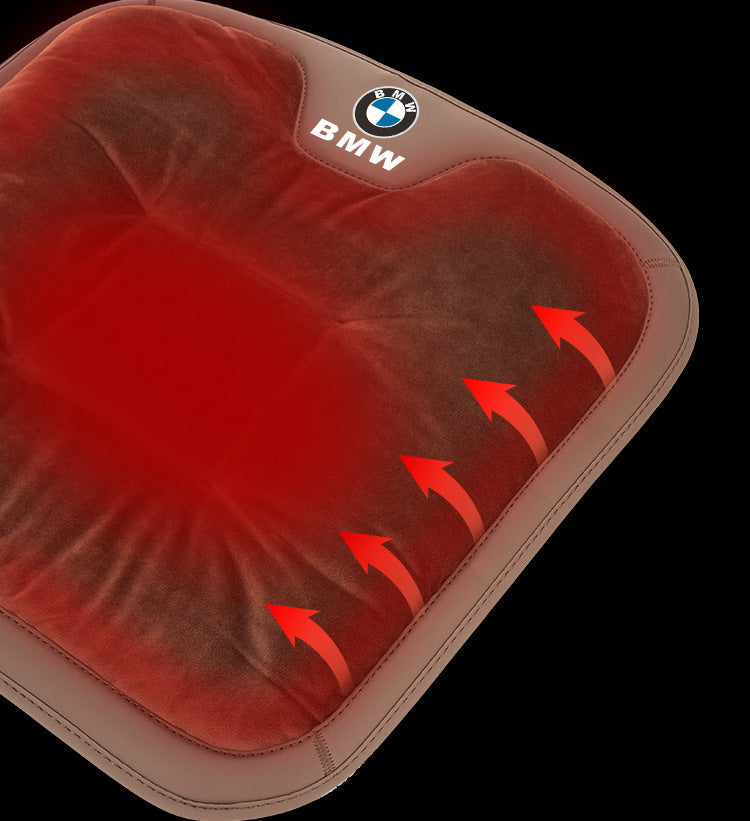 Trumpa pliušinė žieminių automobilių sėdynių pagalvėlė-LT