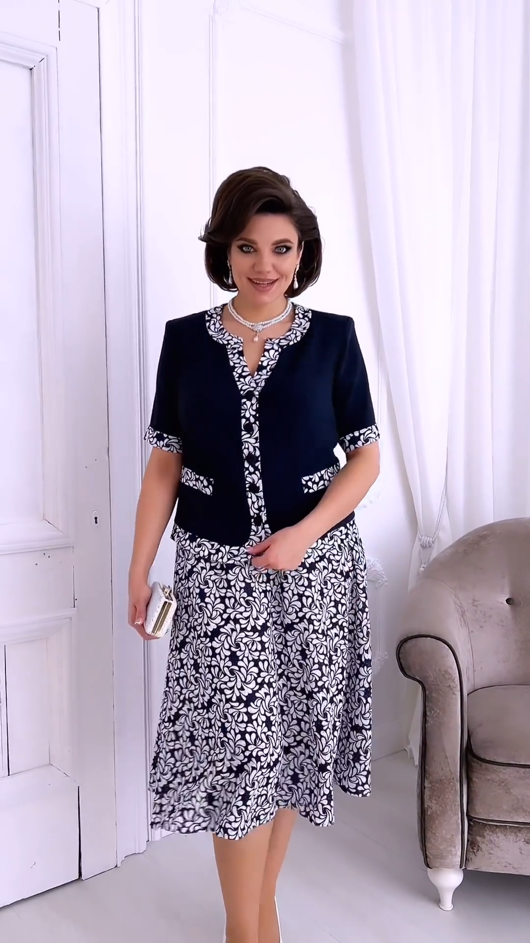 🔥❤️【S-5XL】❤️Το πιο κομψό φόρεμα για το 2025-LT 