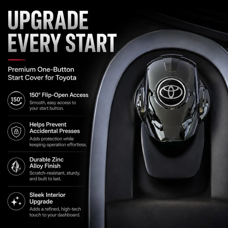 Zinc Alloy Start Button Cover