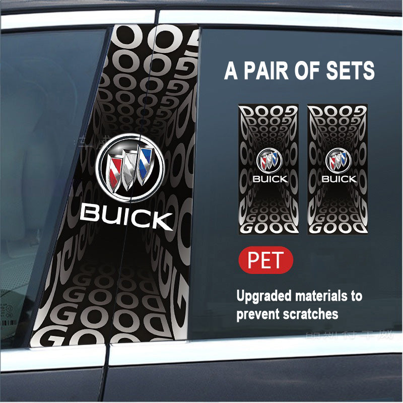 🔥Išpardavimas🔥2025 m. automobilio „Creative“ B statramsčio modifikavimo HD apsauginė plėvelė (2 vnt.)-LT