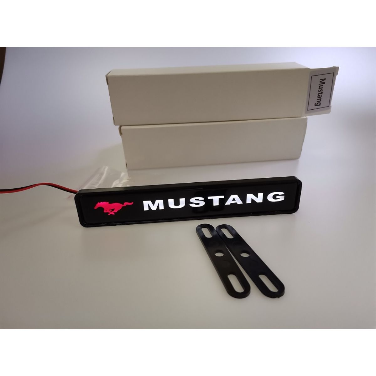 Karštas išpardavimas ✨50% nuolaida ✨Stilinga, atmosferinė LED lempa su logotipu jūsų automobilio centrinėms grotelėms-LT