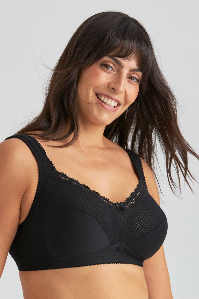 💖Triumph® 3 dalių rinkinys ✨Patogi medvilninė liemenėlė su taškeliais-LT