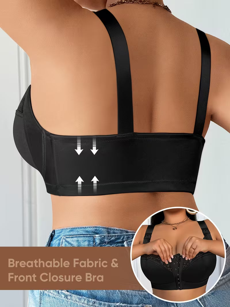 👙TRIUMPH – [4 szt.]🔥50% zniżki na damskie biustonosze z pełnym pokryciem dla kobiet o większych rozmiarach – Biustonosze w dużych rozmiarach o wyrazistych proporcjach