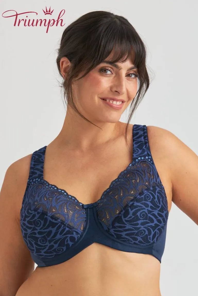 Triumph - 🔥Σετ τριών τεμαχίων σουτιέν με επένδυση Flame-GR