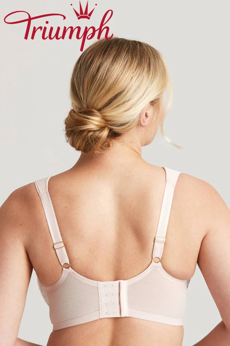 Triumph - 3 vnt. (75A-120H) 💝- Romantiška dviguba liemenėlė su siuvinėjimu-LT