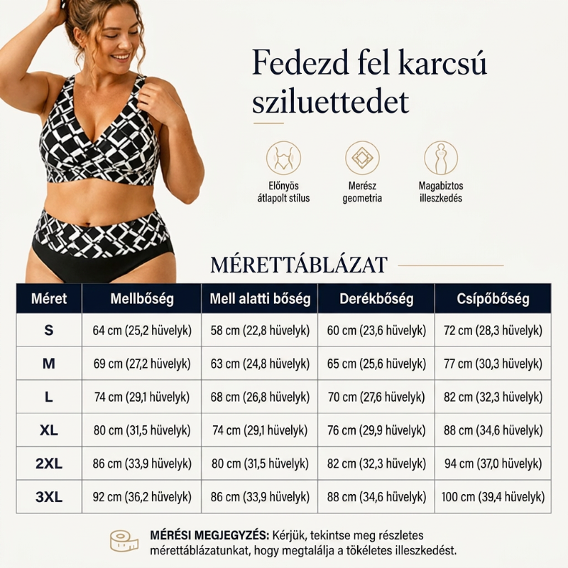 👙🌊Dwuczęściowy damski komplet bikini z wysokim stanem
