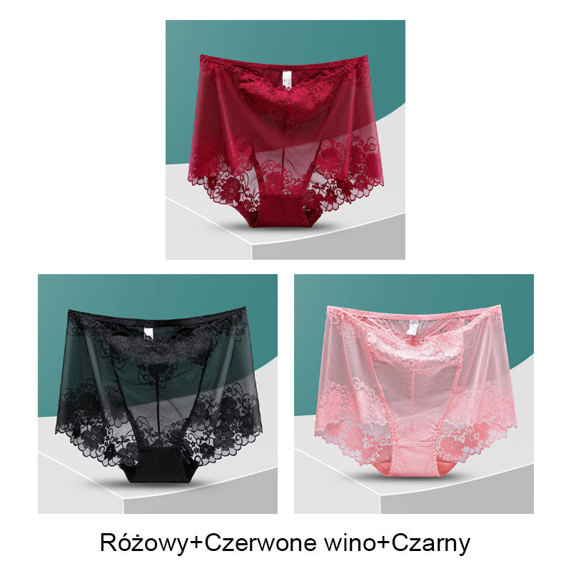 💝Ručno rađene ženske gaćice od svilene čipke