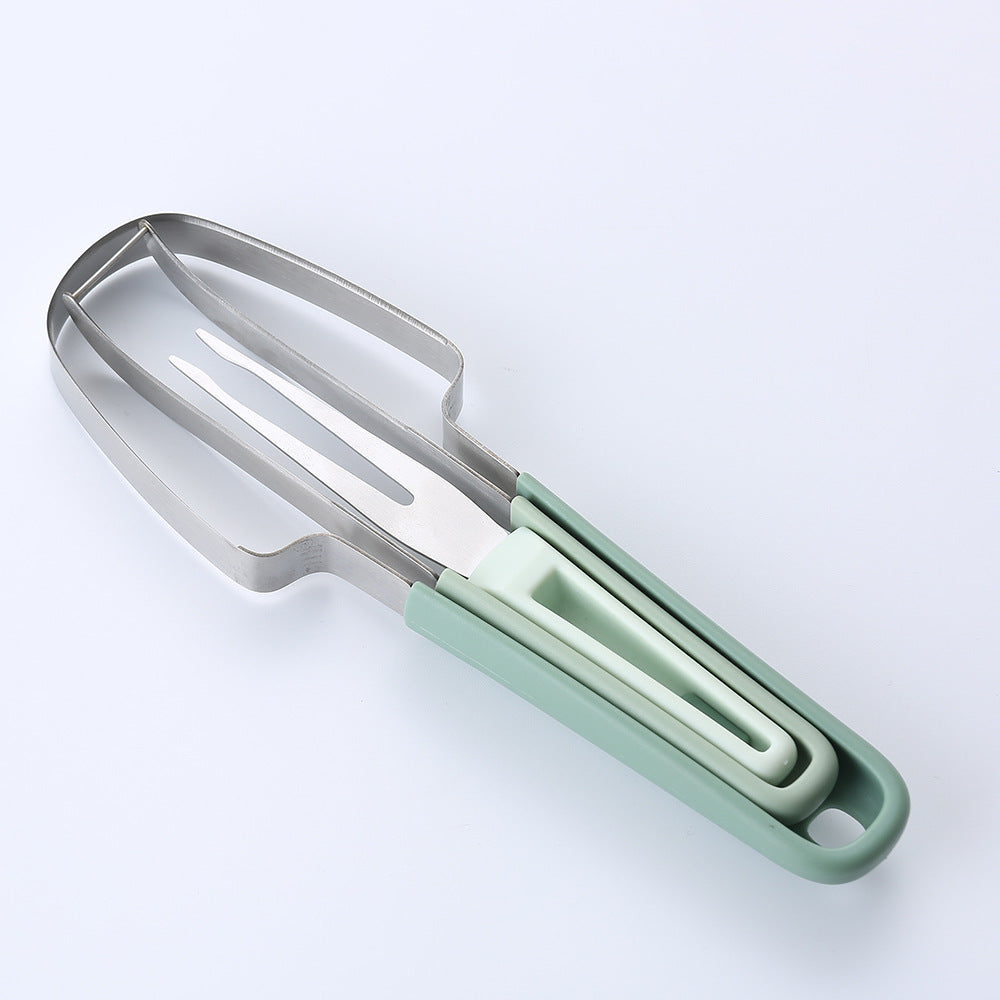 Multifunkčný rezač melónu je vyrobený z nerezovej ocele-GR 