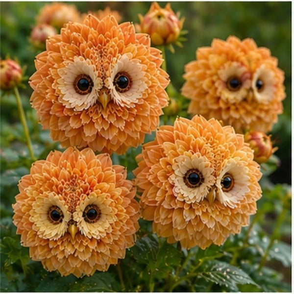 ✨ Magiczne rośliny 🦉 Poznaj cebulki dalii sowiookiej