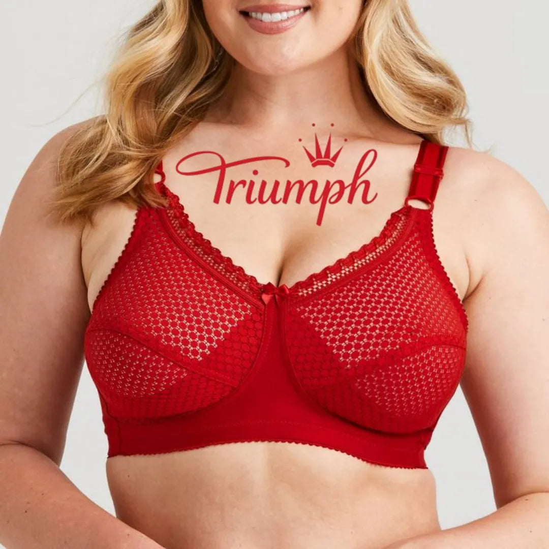 Triumph – 💗【Pirk 1, gauk 2 nemokamai】6 spalvų nėriniuota liemenėlė-LT