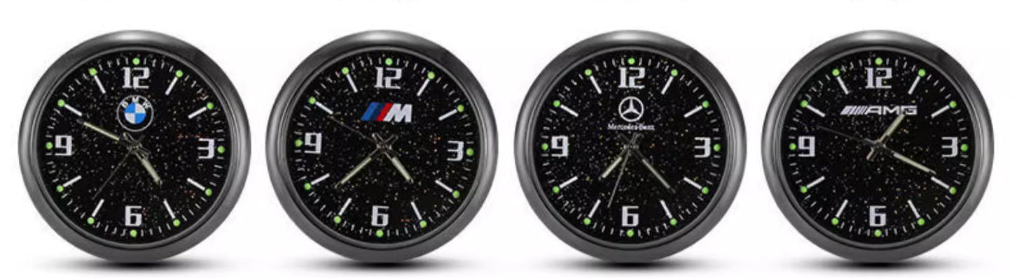 Ζεστές εκπτώσεις ✨50% έκπτωση ✨Φωτεινό ρολόι αυτοκινήτου με χαλαζία-GR