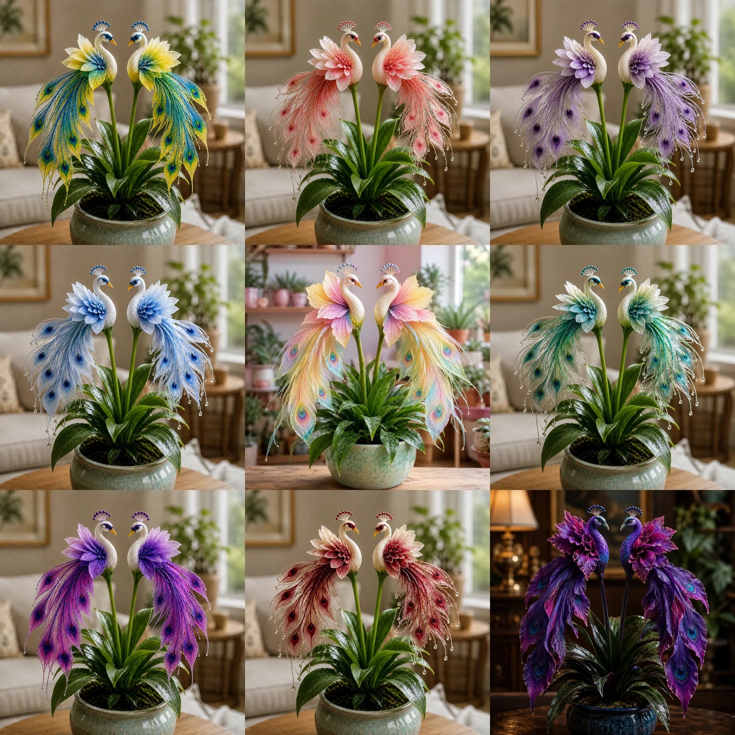 🦚 Cebule storczyka pawiego – żywy klejnot ✨