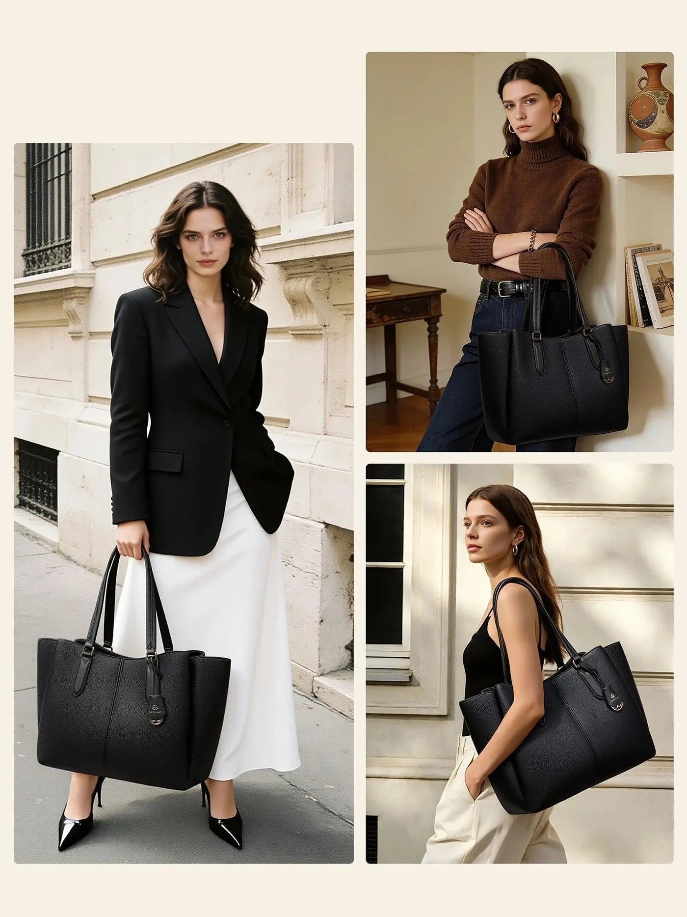 💼Torba na laptopa – trzy komory, pasuje do laptopów 15,6" i 17,3"
