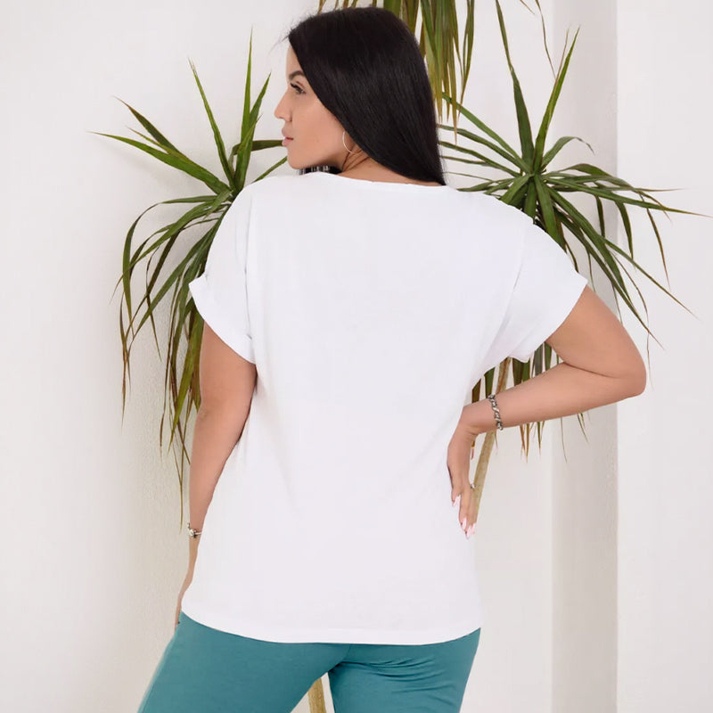 💥🍃 Šik dvodelni komplet za vsak dan - udoben in eleganten ✨-SI