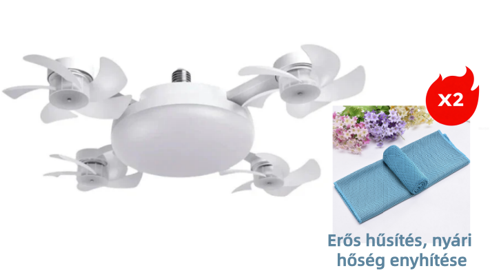 💡 Ciesz się chłodnym komfortem i delikatnym światłem – Nowoczesny wentylator sufitowy LED z pilotem – Za pobraniem 🌀