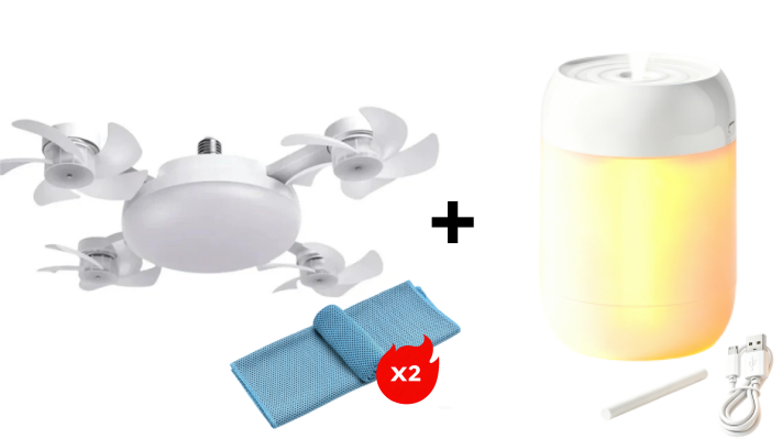 💡 Ciesz się chłodnym komfortem i delikatnym światłem – Nowoczesny wentylator sufitowy LED z pilotem – Za pobraniem 🌀