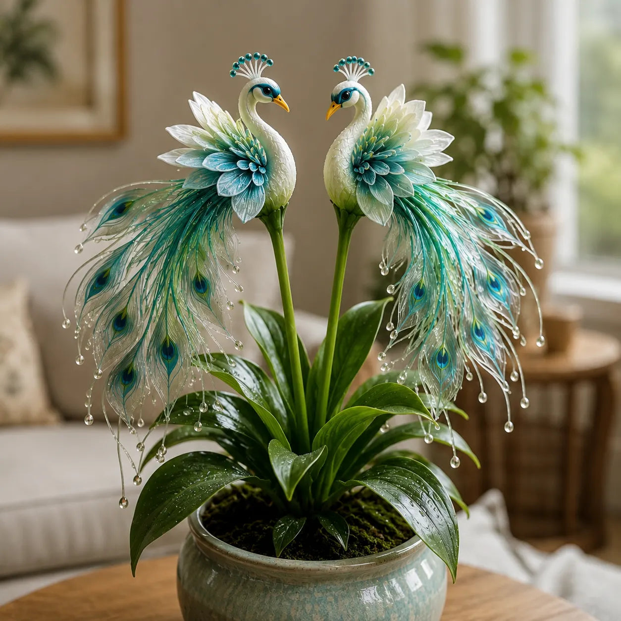 🦚 Cebule storczyka pawiego – żywy klejnot ✨