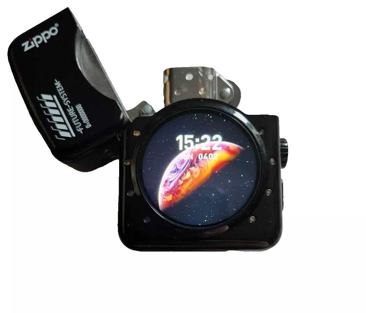 Išmanusis Zippo žiebtuvėlis su jutikliniu ekranu-LT