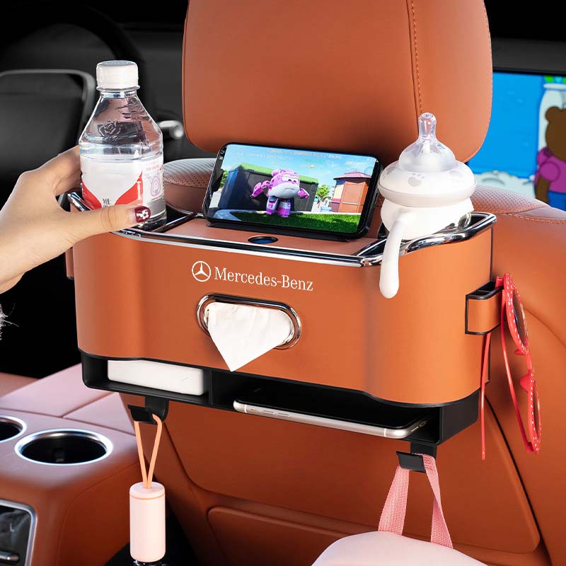 Daugiafunkcis daiktadėžės skyrius automobilio sėdynės atlošui-LT