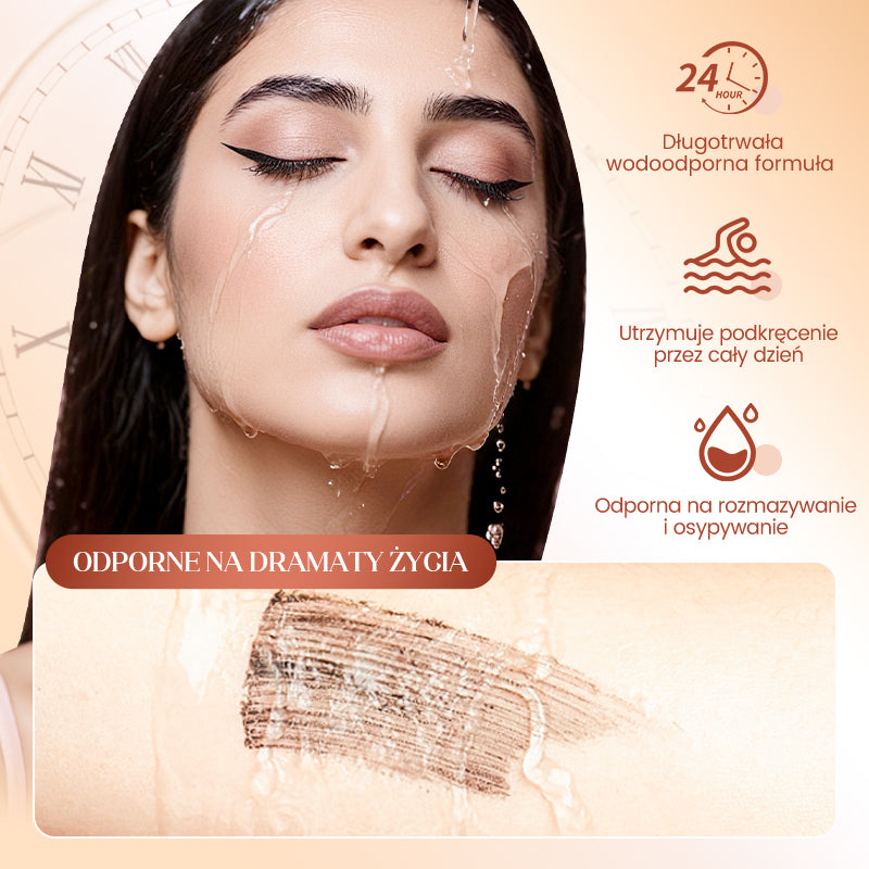 🔥Kup 1 otrzymaj 2 gratis✨Wodoodporny tusz do rzęs z włóknami