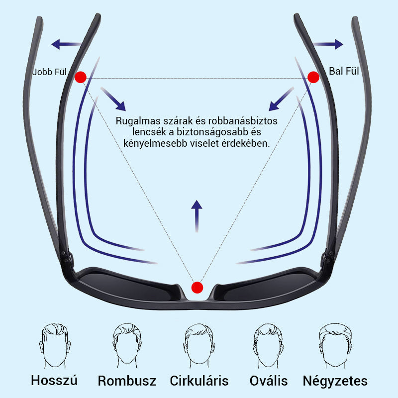 👓 Μοντέρνα ελαφριά γυαλιά ηλίου για άνδρες-GR