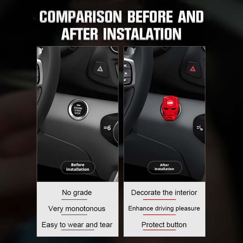 Aukščiausios kokybės metalinis pradžios mygtuko dangtelis | Hero Edition-LT