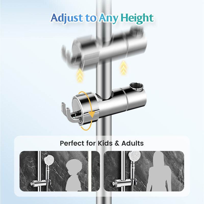 🔥Lengviausia naudoti🔥Dušo strypas ir dušo galvutė, kuriuos galima sumontuoti be įrankių.-LT