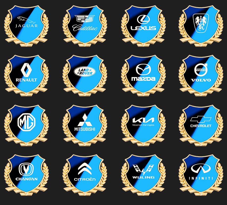 ✨3D automobilio metalinio kėbulo lipdukas✨2 vnt.✨-LT