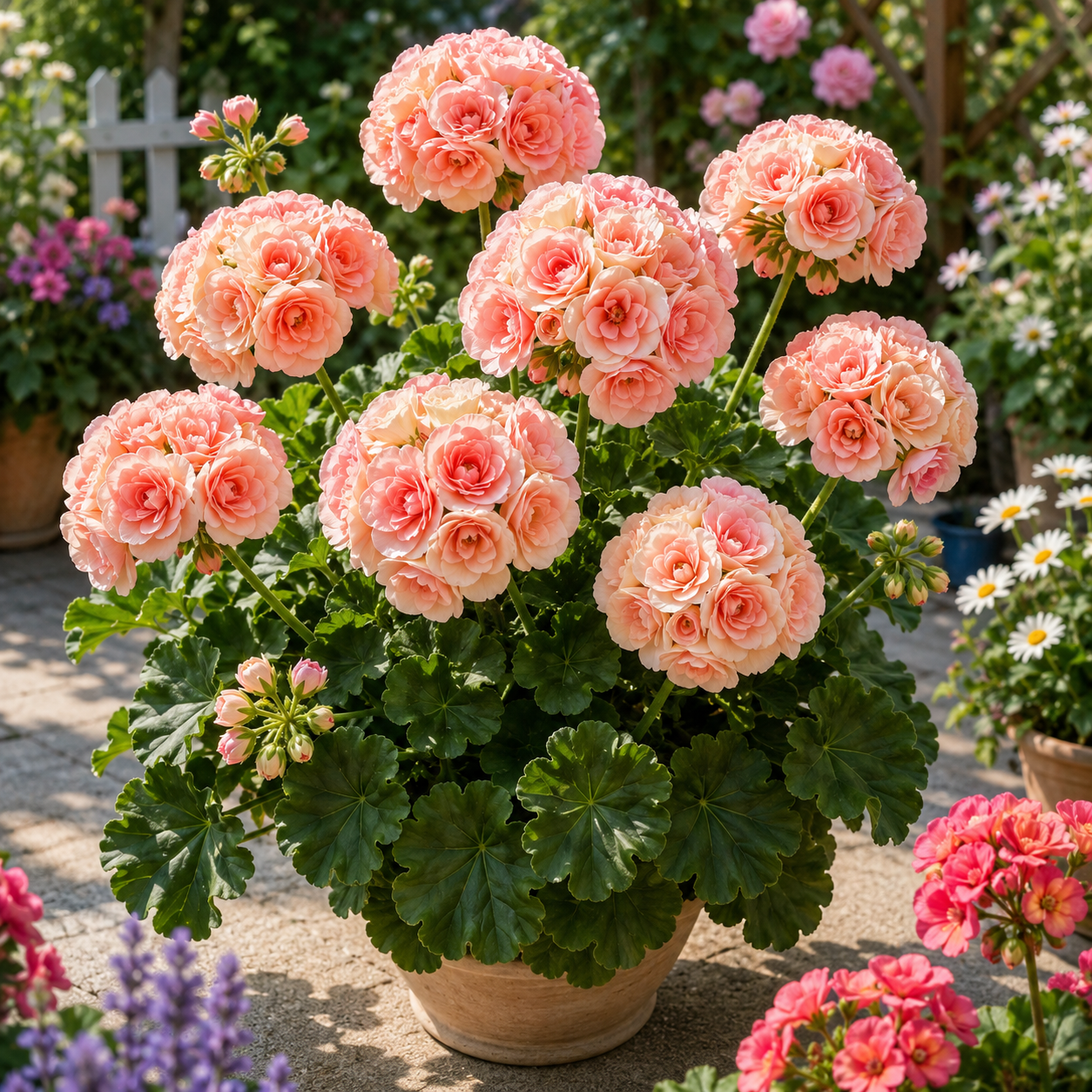 💜 Nasiona geranium gigantycznego Pom-Pom