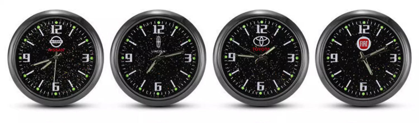 Karštas išpardavimas ✨50% nuolaida ✨Šviečiantis kvarcinis automobilio laikrodis-LT