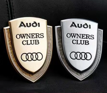 Automobilių etiketės, išorinių modifikacijų priedai, medžiagos, sparnai, šonai, galiniai lipdukai, trimatis metalinis įvaizdis, kūrybinga kėbulo etiketė-LT