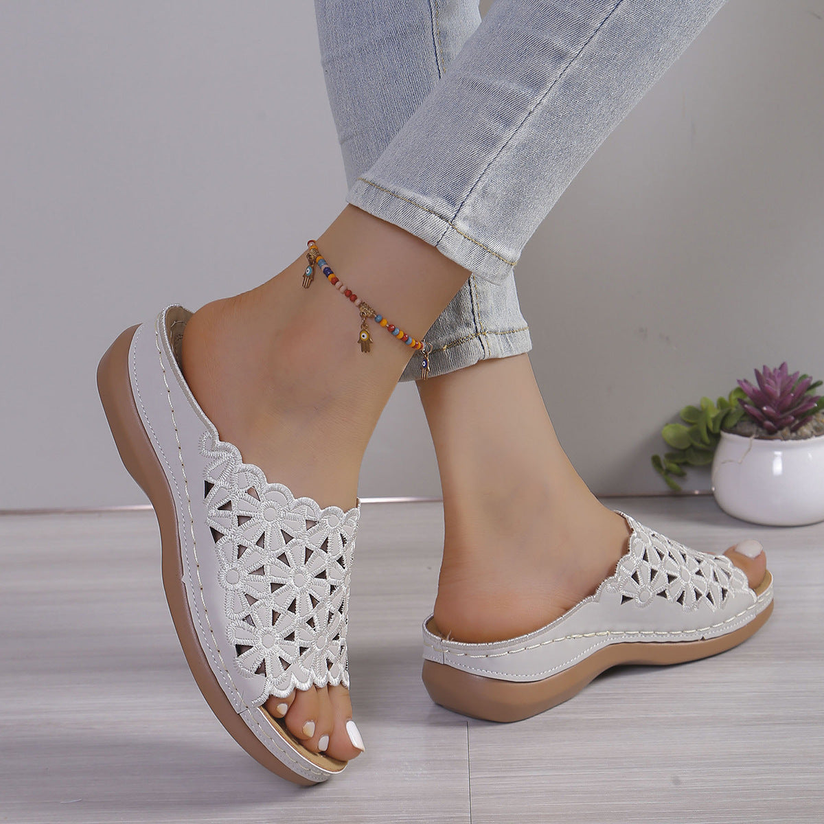 🔥Τελευταία ημέρα προσφοράς 50% ΕΚΠΤΩΣΗ - Γυναικείες ορθοπεδικές καρέκλες με άνετη πλατφόρμα-GR 