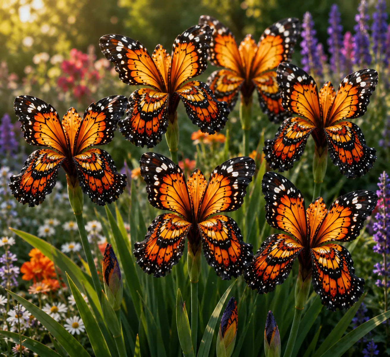 🦋Cebule irysów motylkowych - ✨Wyhoduj swój magiczny ogród, który zrobi wrażenie
