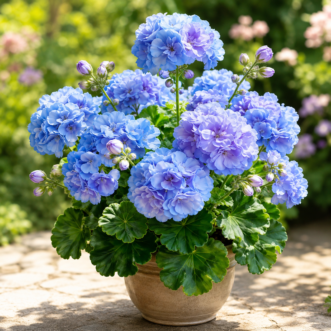 💜 Nasiona geranium gigantycznego Pom-Pom
