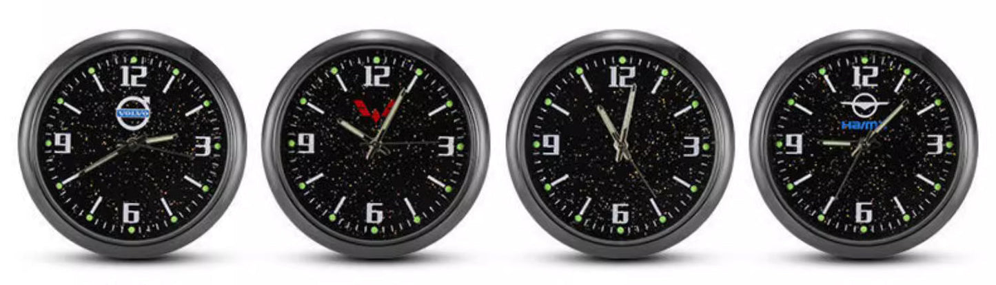 Karštas išpardavimas ✨50% nuolaida ✨Šviečiantis kvarcinis automobilio laikrodis-LT