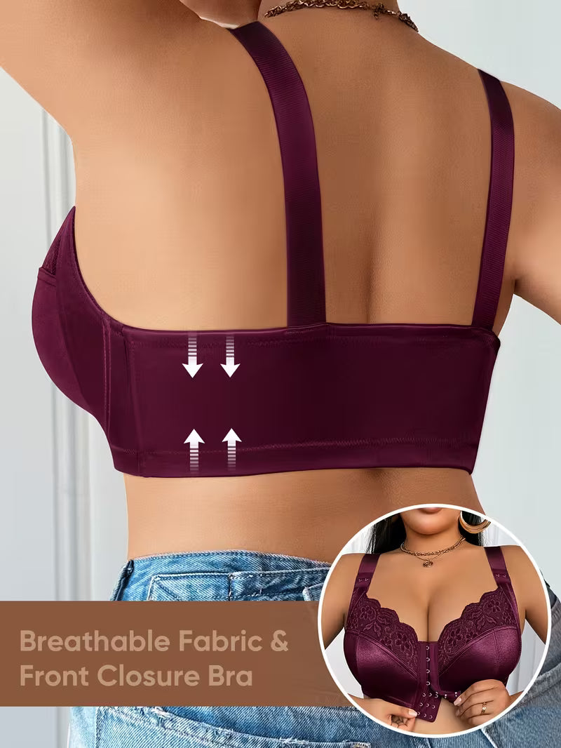👙TRIUMPH – [4 szt.]🔥50% zniżki na damskie biustonosze z pełnym pokryciem dla kobiet o większych rozmiarach – Biustonosze w dużych rozmiarach o wyrazistych proporcjach