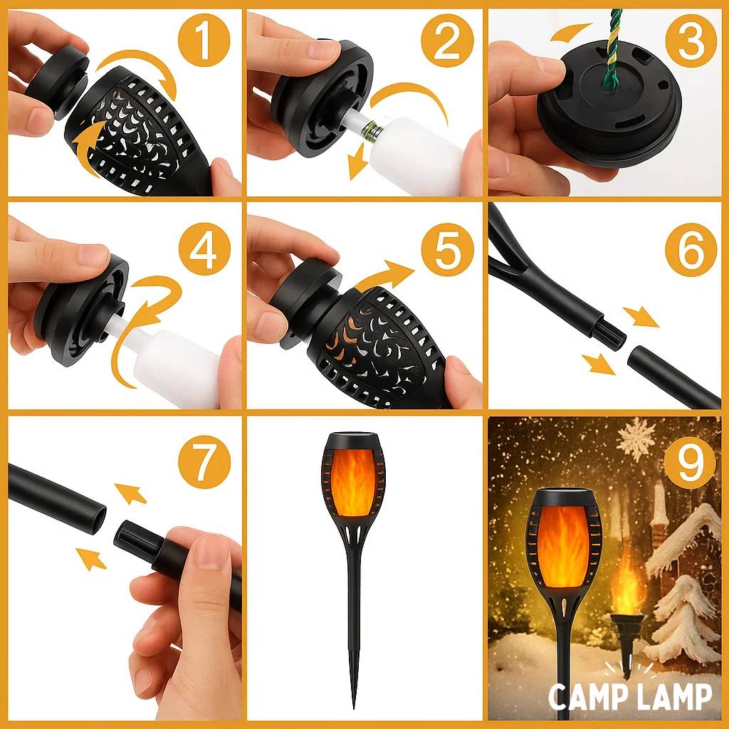 Liepsnos lempos – geriausias 2025 m. liepsnos efekto žibintuvėlis-LT