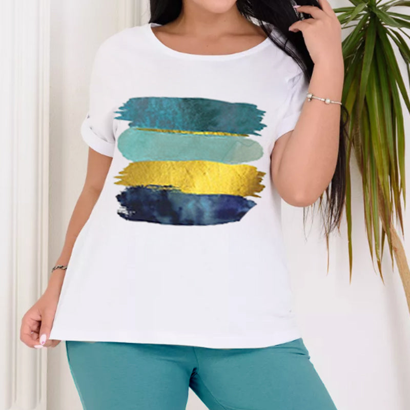 💥🍃 Šik dvodelni komplet za vsak dan - udoben in eleganten ✨-SI