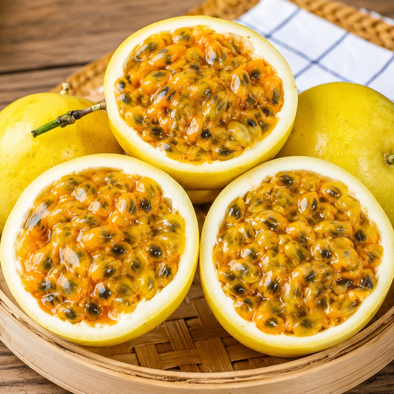 Nasiona marakui Golden Passion Fruit – uprawiaj słodką, egzotyczną marakuję w domu 🌟