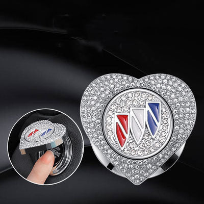 Προσφορές 2025🔥Προστατευτική θήκη με κουμπί σε σχήμα καρδιάς, διακοσμημένη με διαμάντια-GR 