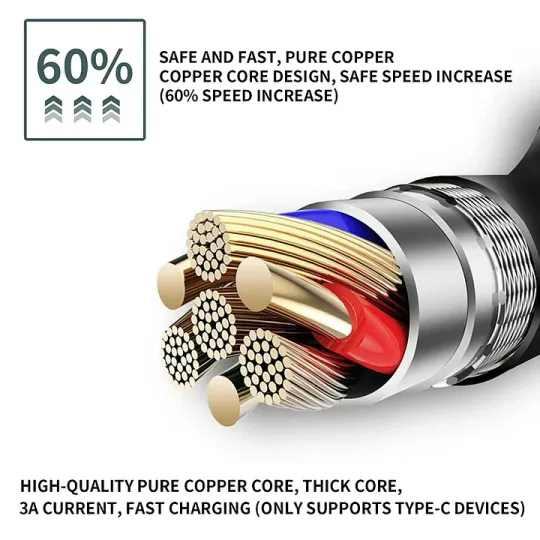 Αποσπώμενο καλώδιο δεδομένων αυτοκινήτου 3 σε 1 + δωρεάν φορτιστής αυτοκινήτου-GR