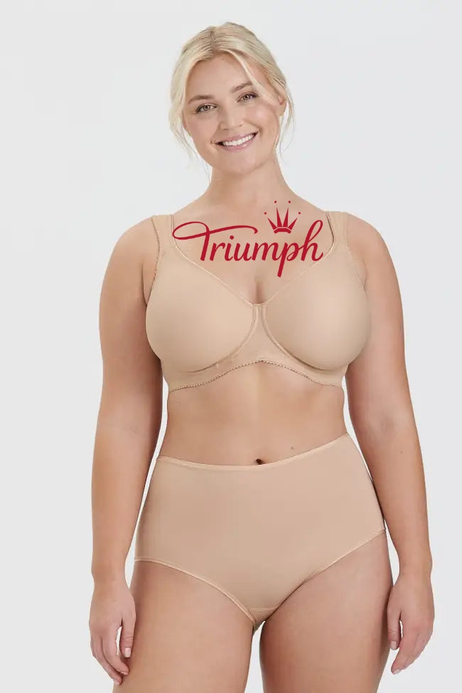 Triumph – (3 ks) Jednoduchá push-up podprsenka s plnými košíčkami-SK