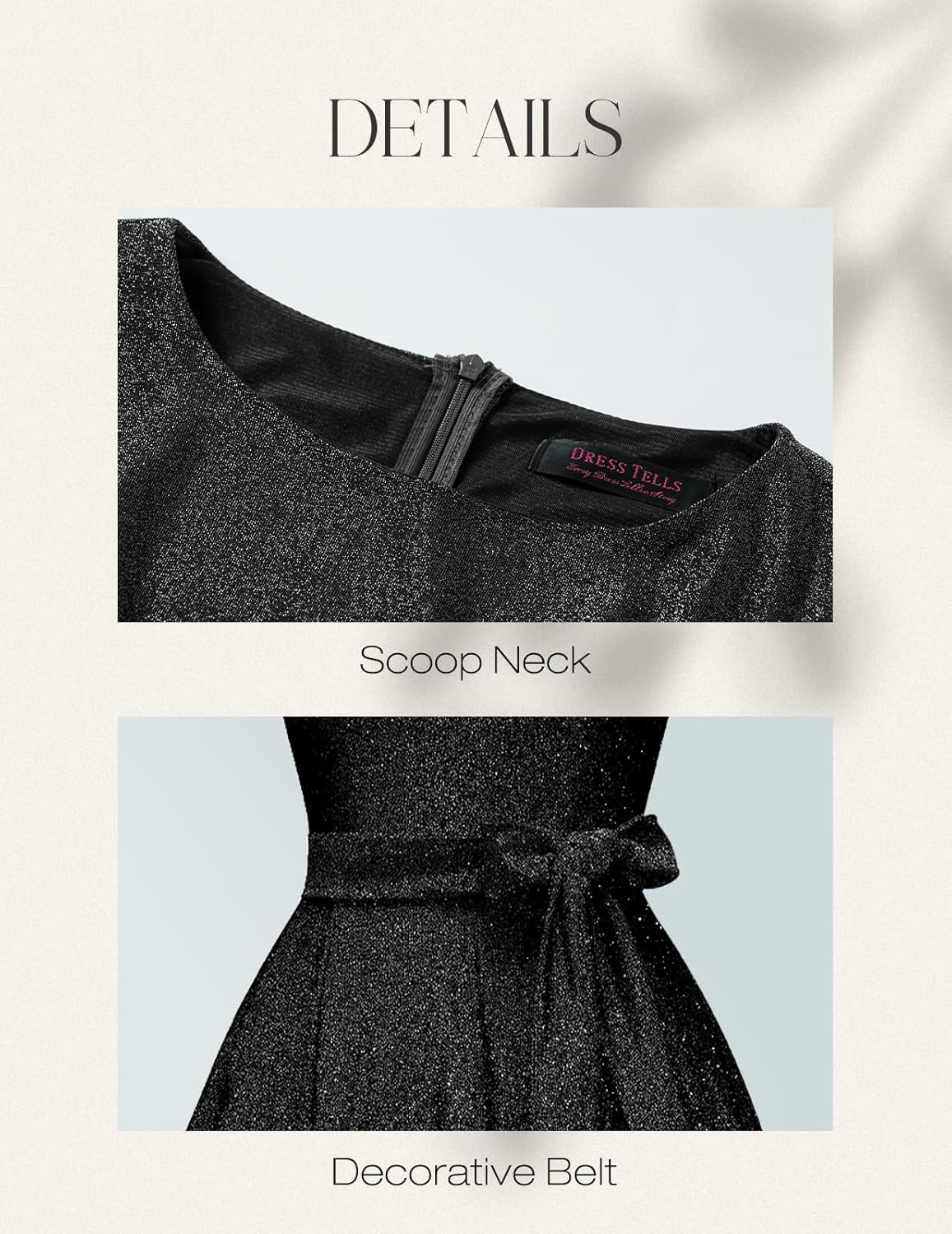 DRESSTELLS kokteilinės suknelės moterims, oficialios vestuvinės suknelės, kuklios balių suknelės bažnyčios priėmimams 2025 m.-LT